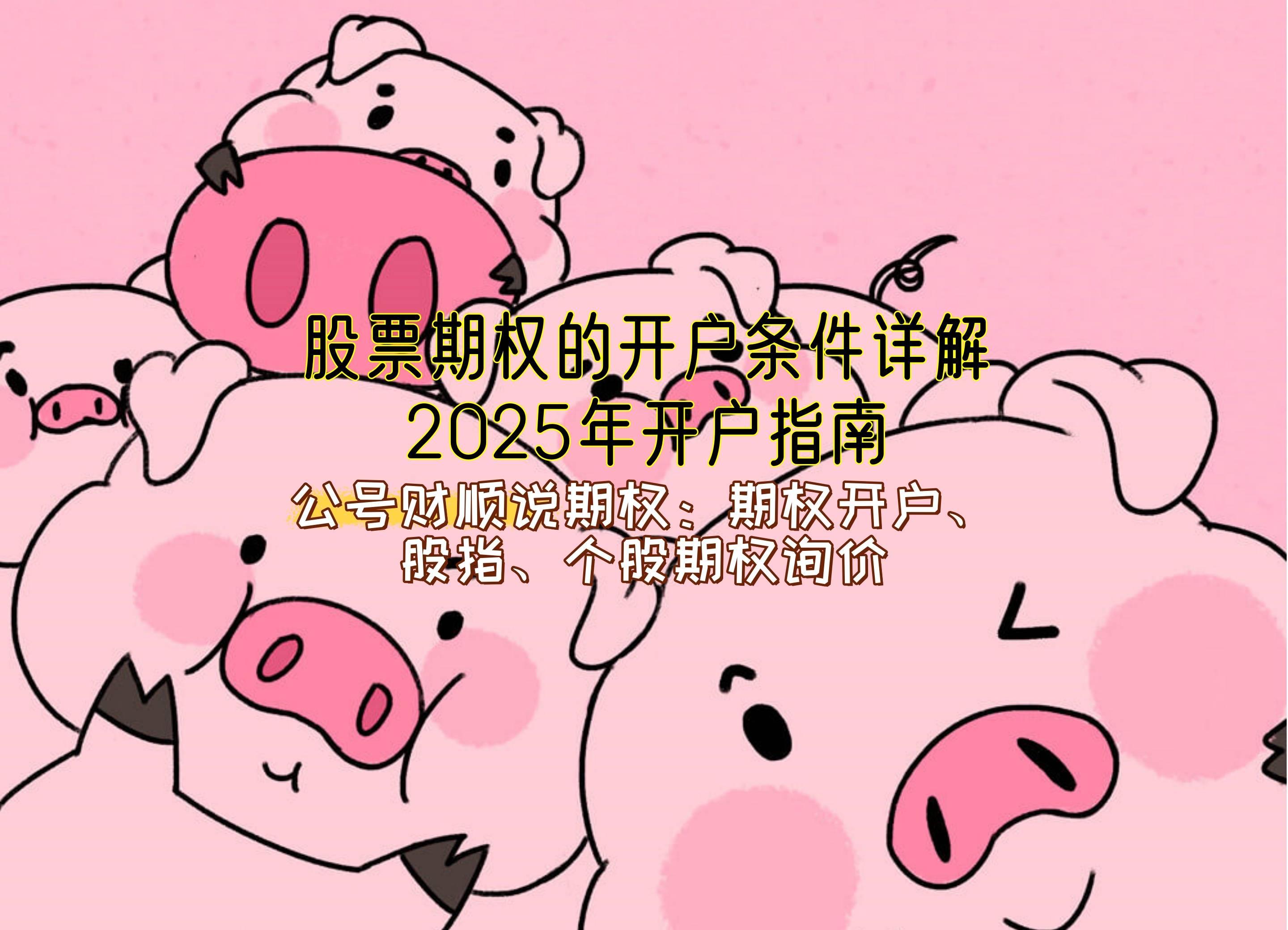 【知识科普】股票期权的开户条件详解,2025年开户指南