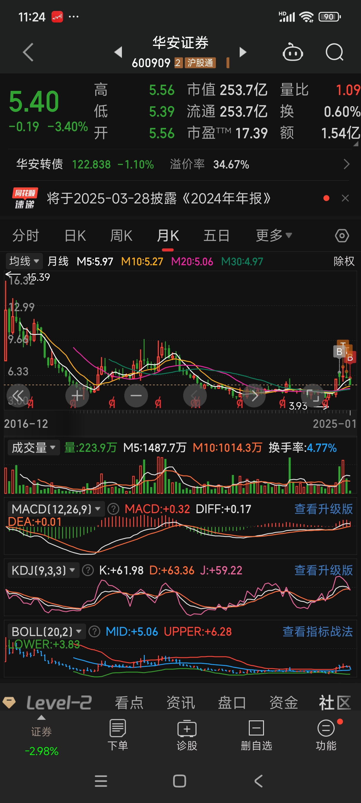 华能国际股票(华能国际股票代码)